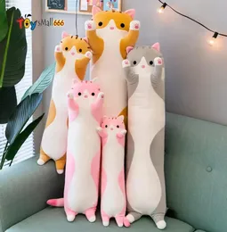 2024 50cm cute cat panda koala large stuffed animals plush toys for children girls soft long sleep pillow hugs christmas gift