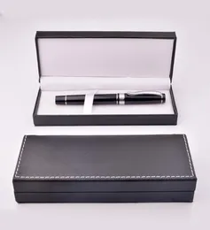 Lagringslådor Höggrad PU LEATHER PENCIL BOX FOUNTAIN PEN CASS TOUCH Business Promotion Souvenirer för män Kvinnor Executive Busin9407948