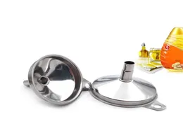 Mini Paslanmaz Çelik Huni Katılır Huni Taşınabilir Huniler Asılı Ev Sıvı Dağıtım Mutfak Araçları YQ020616192622