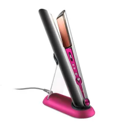 Dropship Top Hair Strainter 2 I 1 Curler Hairstraightener Rosepink Fuchsia Color Stock med hög kvalitet8856931