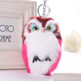 مفاتيح حبل الحبل تحديث Bird Owl keyring keychain carabiner revition hair hair p toy key chain bag bag stolbers lkey dro dhw3z