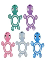 Tortoise Silicone Teething Toy Food Grade Silicone Baby Turtle Sensory Teether DIY Chew Nurse Charms Baby Gift Animal Pendant9423996