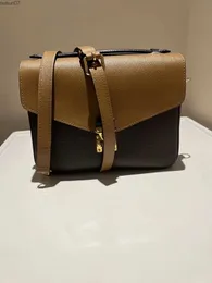 Torby Messenger Black na ramię 2024 Pobierze moda ABQP torebka Wysokiej jakości torba na torbę Messenger Black Skórzana torba 24L2403