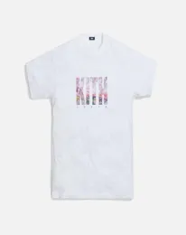 Футболка 20ss Kith Tokyo Landmark Cherry Blossoms Mount Fujimen, мужские и женские футболки высокого качества, модная футболка в стиле хип-хоп 6565533