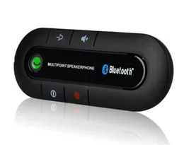 新しい車両ワイヤレスマルチポイントワイヤレスハンドスピーカーフォン携帯電話BluetoothハンドV30カーキットBlackBluered3335118