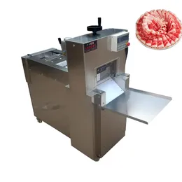 Hochwertiger Fleischschneider, automatische CNC-Doppelschnitt-Lammbrötchenmaschine, Rindfleisch-Lammbrötchen-Schneidemaschine, elektrische Aufschnittmaschine, 2200 W