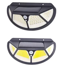 102 LED Solar Power Pir Motion Sensor Wall Light Garden Decoration Wall Street6206413の屋外防水庭園ランプ