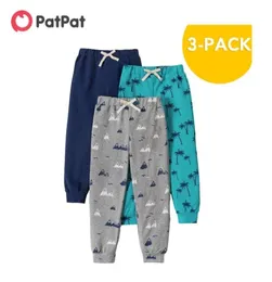 Arrivo Primavera e Autunno 3 pezzi Bambino Coconut Tree Allover Pantaloni Set Pents a figura intera Abbigliamento per bambini 039s 2105281090653