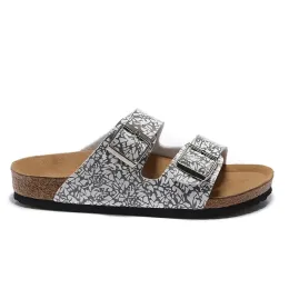 Slide Designer Slippers Birke Leath