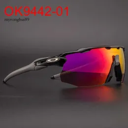 Mężczyźni okulary przeciwsłoneczne Oji 9442 Okulary przeciwsłoneczne, rower szosowy, szklanki sportowe, bieganie, na zewnątrz szybkie szybki z ramą krótkowzroczności