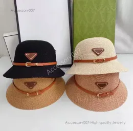 Designer Hat Caps Luxury Hats UV Protection Hats Designer Womens Beach Wide Brim Outdoor Beach Handmased Casquette For Man Woman Cap Flat Black Beige Visor Caps