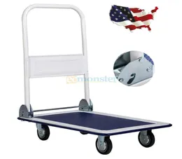 330lbs Platform Cart Dolly Folding Foldable Push Hand Truck Moving Warehouse 30 average based on 2 product ratings 5 1 4 0 3 0 2 2985424