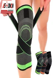 Män kvinnor sport knän pad stöd kompression ärmar gemensam smärta artrit lättnad som kör fitness elastisk wrap stag knä pads9968509