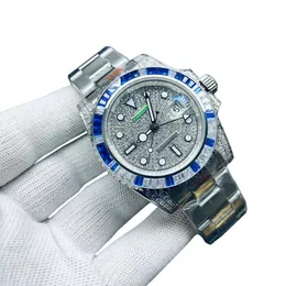 Męskie Out Out Watch Wysokiej jakości designerskie zegarki 40 mm Montre z paskiem ze stali nierdzewnej nurkowania AAA Men sport