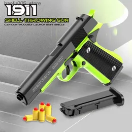 Sand Play Water Fun 2024.Automatic Colt 1911 Shell Ejection Gun Pistol Toy Guns. GlockG17 Pistol Armas Children CS Shooting Weapons Gun Toy Q240307