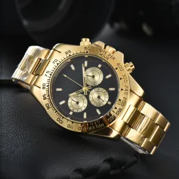 Многофункциональные мужские часы, лучший дизайнер, роскошные кварцевые водонепроницаемые сапфировые стекла из нержавеющей стали, модные наручные часы, мужские часы roll -05