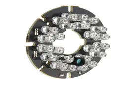 Kamera bezpieczeństwa 24PCS LED IR ILLIRDE ILLIMINARTOR PŁYTA Płyta CCTV Kamera Noktretne światła Lights8661848
