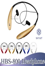 HBS800 Wireless Headphone Headset Bluetooth 40 In Ear Stereo Earuds Sport Jogging Earpon för Samsung Xiaomi LG Huawei med BO3897134