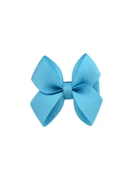 80pcllot 24 -calowy mini cukierki Kolor Grosgrain Ribbon Bows Mała Cheer Bow Kids Butique Hair Bow Akcesoria 6464246670