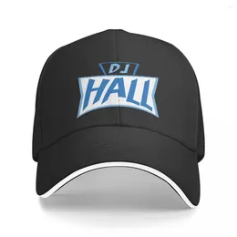 Baskenmützen, DJ Hall-Logo, Baseballkappen, Snapback, modische Hüte, atmungsaktiv, lässig, für Herren und Damen, anpassbar, polychromatisch