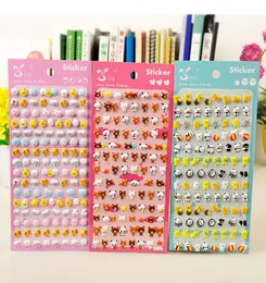 Todo diy colorido bonito 3d kawaii adesivos diário planejador diário nota papel scrapbooking álbuns potag7354251