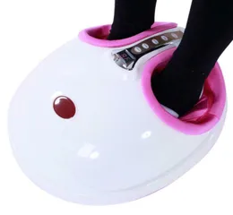 Massageador elétrico de pés W Shiatsu Aquecimento Máquina de massagem de pressão de ar rolante9248778