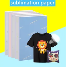 A4 Size Sublimation Paper 100 Sheets Heat Transfer Paper for Any Inkjet Printer which Match Sublimation Ink5997866