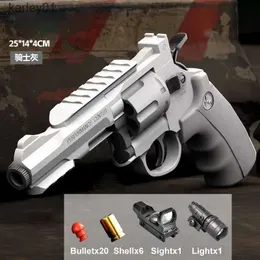 Gun Toys Tactical ZP5 Revolver Launcher Continuous Firingt Pistol Soft Dart Bullet Toy Gun CS Outdoor for Kids Adult Gift YQ240307