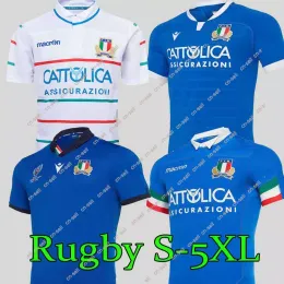 トップニュー2023イタリアラグビージャージーTシャツホームラグビーリーグジャージー19 20シャツS-3XLファクトリーアウトレット