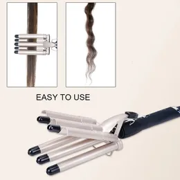Fast Heating 5-Barrel Wave Hair Curling Iron Create Effortless Beach  Waves! Shop Now!