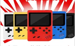 محمولة محمولة فيديو ألعاب Console Retro 8 Bit Mini Players 400 Games 3 in 1 AV Pocket Gameboy Color LCD DHL3182437