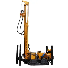 FY500 crawler water well drilling rig, Simple operation, high efficiency, long service life, suitable for different geological conditions