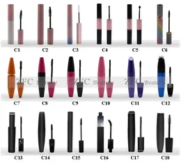 Stampa gratuitamente il tuo mascara crema waterproof arricciatura spessa mascara per sopracciglia marrone nero flaconi di colori personalizzati mix 240326