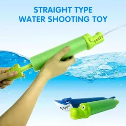 Gun Toys Water Gun Children Outdoor Sports Toy Cartoon Shark Crocodile Die Casting Water Gun Summer Pool Beach Toys Boys Girlsl2403