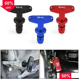 Outros acessórios interiores Novo boleto de alumínio carro óleo dipstick pl lidar com motor de substituição móvel para ford mustang gt v8 1999-2011 d dhcac