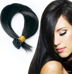 100G Lot Flat Tip Extension 16 24 Remy Human Human Straight Brazilian Hair Hair 1 1B 2 4 6 8 27 99J 613693830