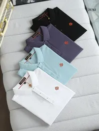 Men's Polos 2024 SIJITONGDA Spring/Summer Short Sleeve Fabric: Silk Pearl Cotton Size: M-3XL