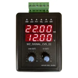 Generatore di segnale regolabile 4-20ma Sorgente calibratore trasmettitore di tensione di corrente 24V Simulazione sorgente di corrente costante 0-10V