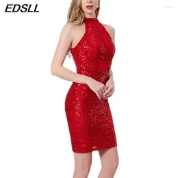 Bühnenkleidung Mode Pailletten Enger Rock Frauen Latin Dance Sexy Hip Wrap Erwachsene Leistung Kostüme Weibliche Party Prom Kleid