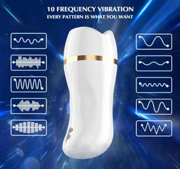 Massage Male Masturbation Cup Automatic Clip Suction Penis Trainer Heating Simulation Vagina Anus Real Female Voice Blowjob Sex To6902374