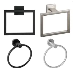 Set di accessori da bagno Portasciugamani moderno con anello in acciaio inossidabile per bagno da appoggio