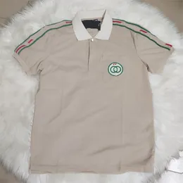 Populari Designer Polo Shirt Summer Men Shirts Lettere ricamato Lettere di lusso per maschi da polo casual da uomo Tee Inghilterra camicie in stile uomo tops asiatico taglia m-xxxl