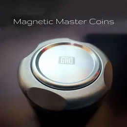 Manyetik Master Coins Fidget Spinner EDC Yetişkin Metal Fidget Oyuncakları Otizm DEHB EL SPINNER Anti-Anksiyete Stres Rahatlaması 240228