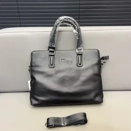 Designer Men's Portcase Luxury Laptop Bag Classic Cresatile Business Bag Fashion Casual Messenger Påsar Crossbody Påsar Atache Case Document Case