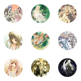 Brooches 58mm Anime Chobits Brooch Pin Freya Cosplay Badge Accessories Chi Children's Clothes Backpack Decoration Gift