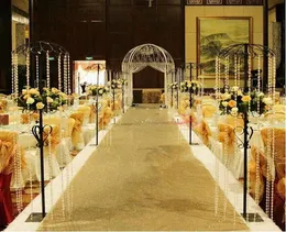 12 м в ширину X 10 м рулон блестящие золотые блестки перламутровый свадебный ковер модный проходной ковер T станция для украшения вечеринки Su3635277