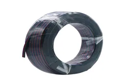 100 Mroll 2pin 4pin 5pin 22 AWG prolunga cavo elettrico connettore LED per 5050 3528 RGB RGBW CCT LED Stirp Lights5645123