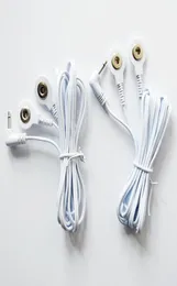 Tens Replacement Lead Wires Two Snap Connectors 25mm minijack 35mm snap style2328309