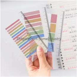 Notizen Großhandel Colorf Kreative Haftnotizen Pad Kombination Selbstklebende Memo Scrapbooking Tagebuch Schule Büro Zubehör Schreibwaren Dhnx5