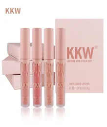 4 pçs beleza vitrificada conjunto batom nude fosco líquido brilho labial hidratante à prova dwaterproof água batom lábio esmalte conjunto gloss7990099